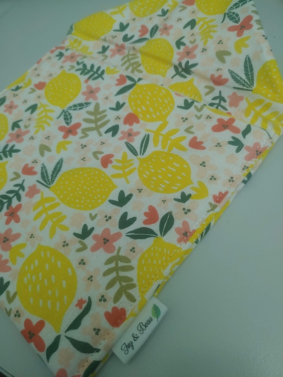 Microwave Food Bag | Baked Potato Zapper | Vegie Bag | Reusable | Lemon Fruit