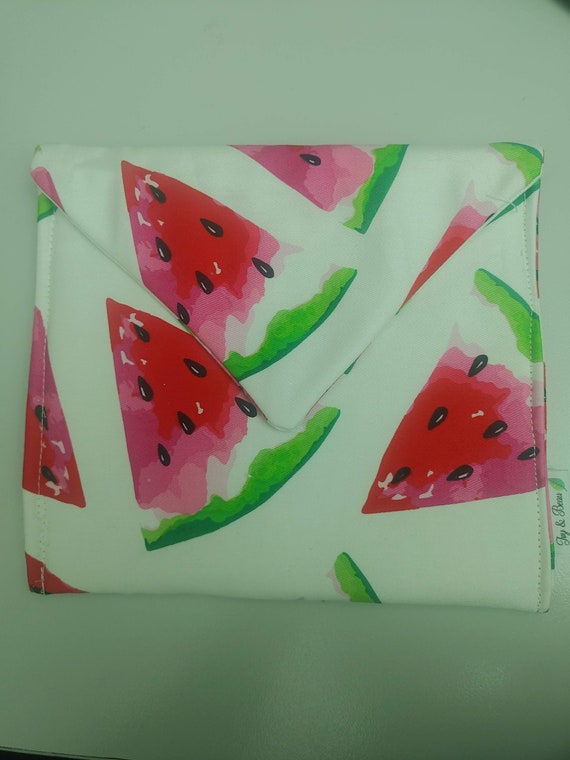 Microwave Food Bag | Baked Potato Zapper | Vegie Bag | Reusable | Watermelon