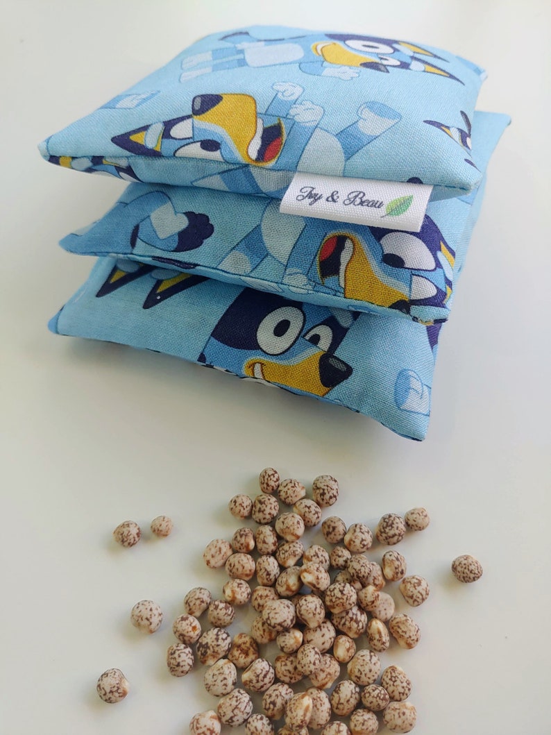 Bluey Kids Mini Bean Bags Lupin Seed Mini Heat Pack Cool Etsy Australia
