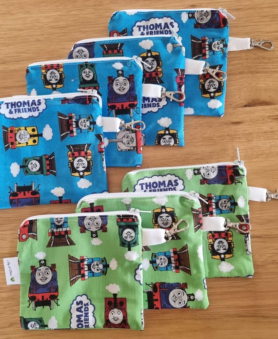 Thomas Tank Engine Coin Purse | Kids Wallet | Fully Lined | Zip Closure