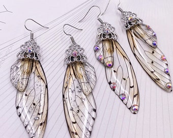 Butterfly Wing Festival Jewellery Unicorn Sparkley Earrings Mermaid Fairy Wing Earrings Rainbow Earrings
