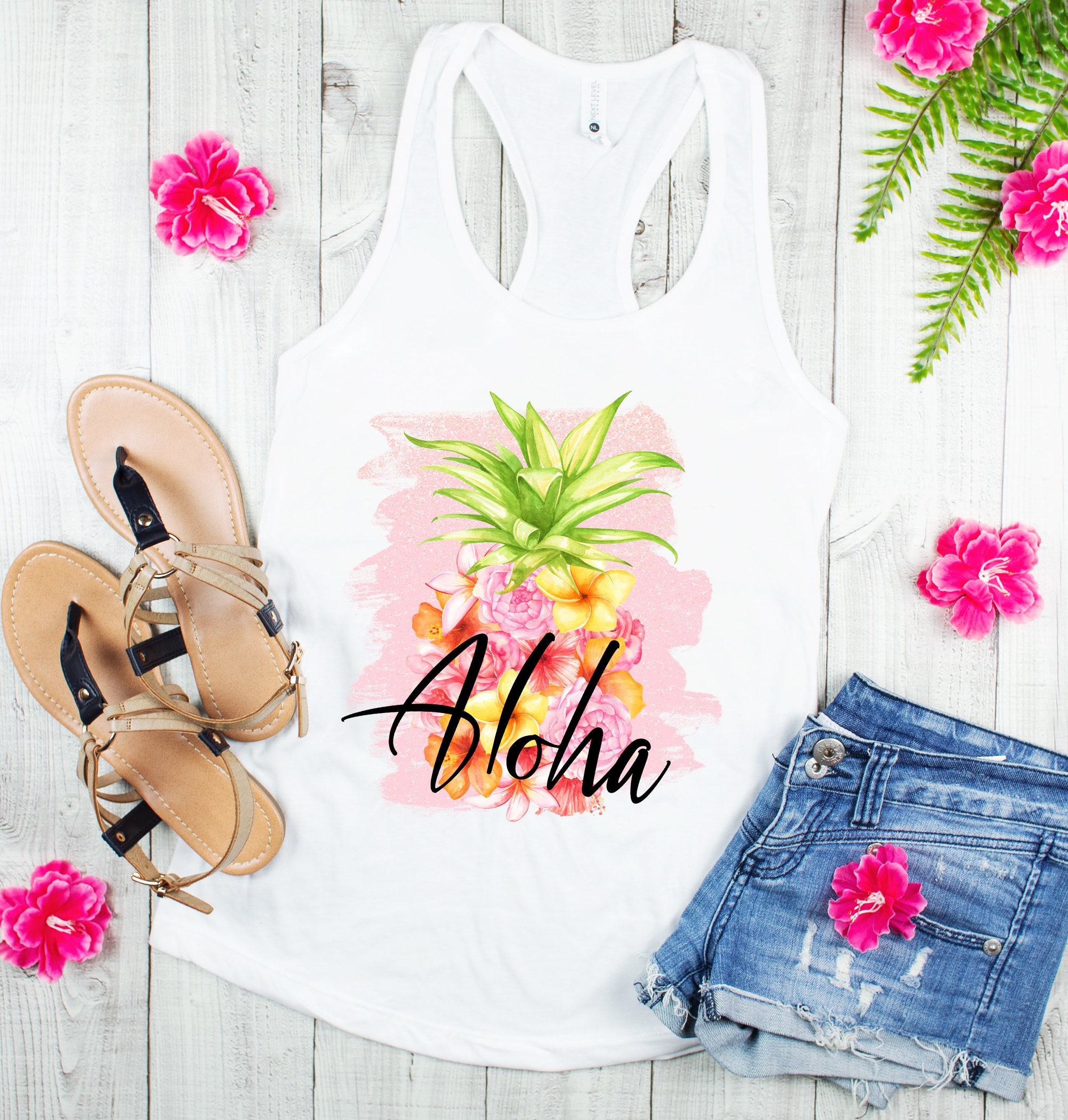 Discover Aloha! Women's Summer Tank
