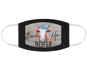 Back Up Heifer Fabric Mask : Heifer Series