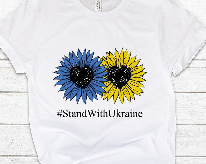 Stand with Ukraine! Sunflower T-Shirt