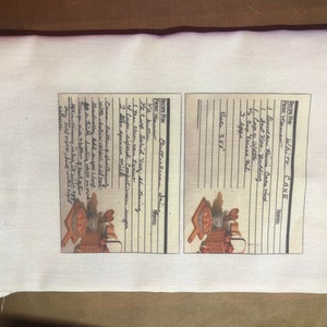 TWO for 34.99 Custom Recipe Kitchen Tea/Flour Sack Towels w FREE US Shipping image 6