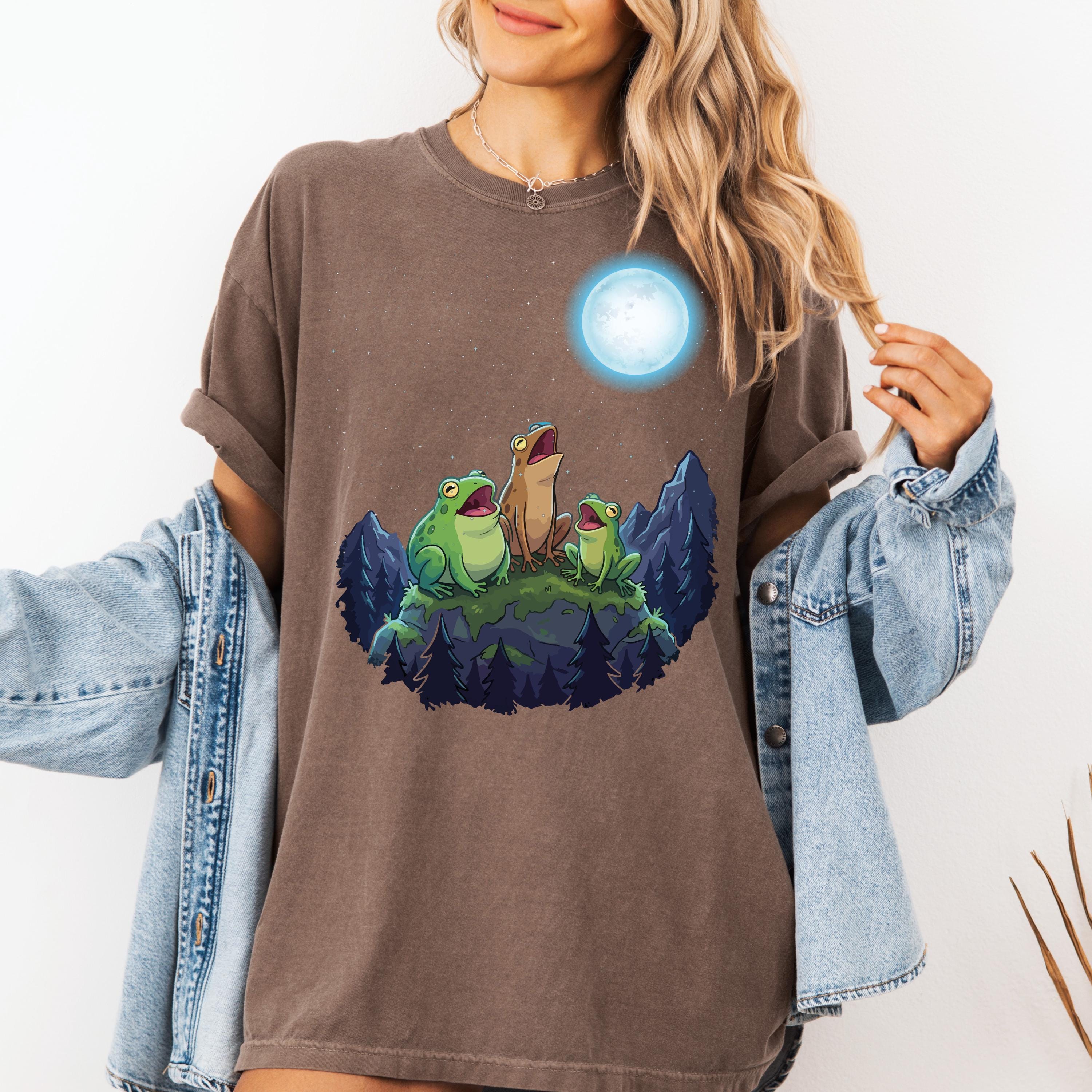 Frog Howling Frogs Howling Moon PNG: Meme Mountains Pines Nature Wildlife Png Funny ...