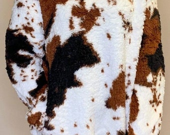 cow prairie sweater