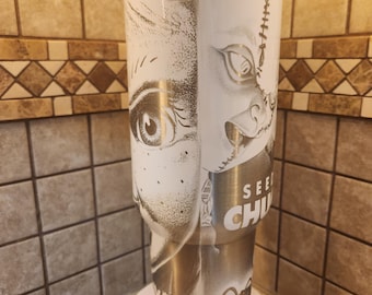 Friends 'Til The End Child’s Play 3 & Seed of Chucky Dual-Wrap laser engraved