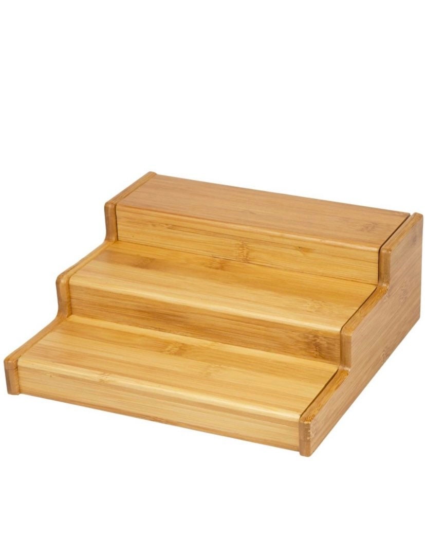 Bamboo Spice Rack Etsy