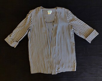 60’s mini check shrug jacket size 10