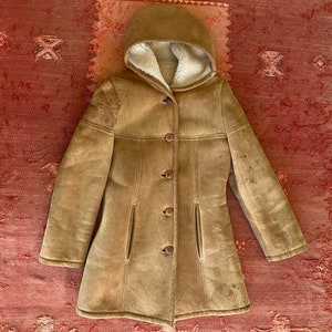 Children's store shearling coats