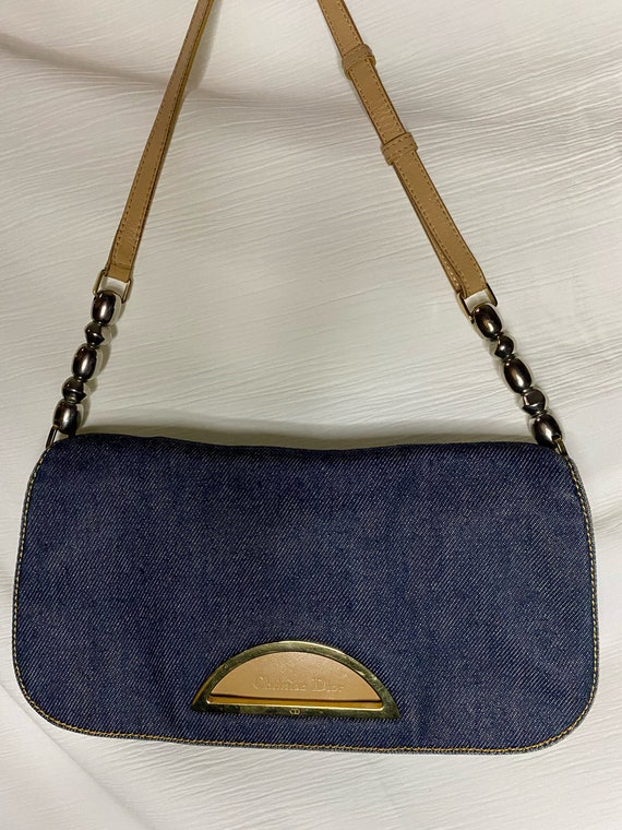 Dior bag in vintage denim