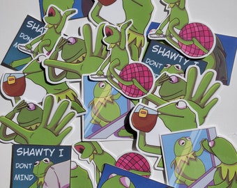 Verfluchte Kermit Meme Sticker