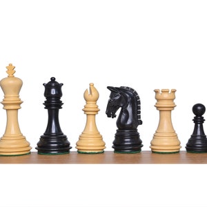 3.7" Imperial Staunton Chess Set | Luxury Chess Pieces Only | Double ...