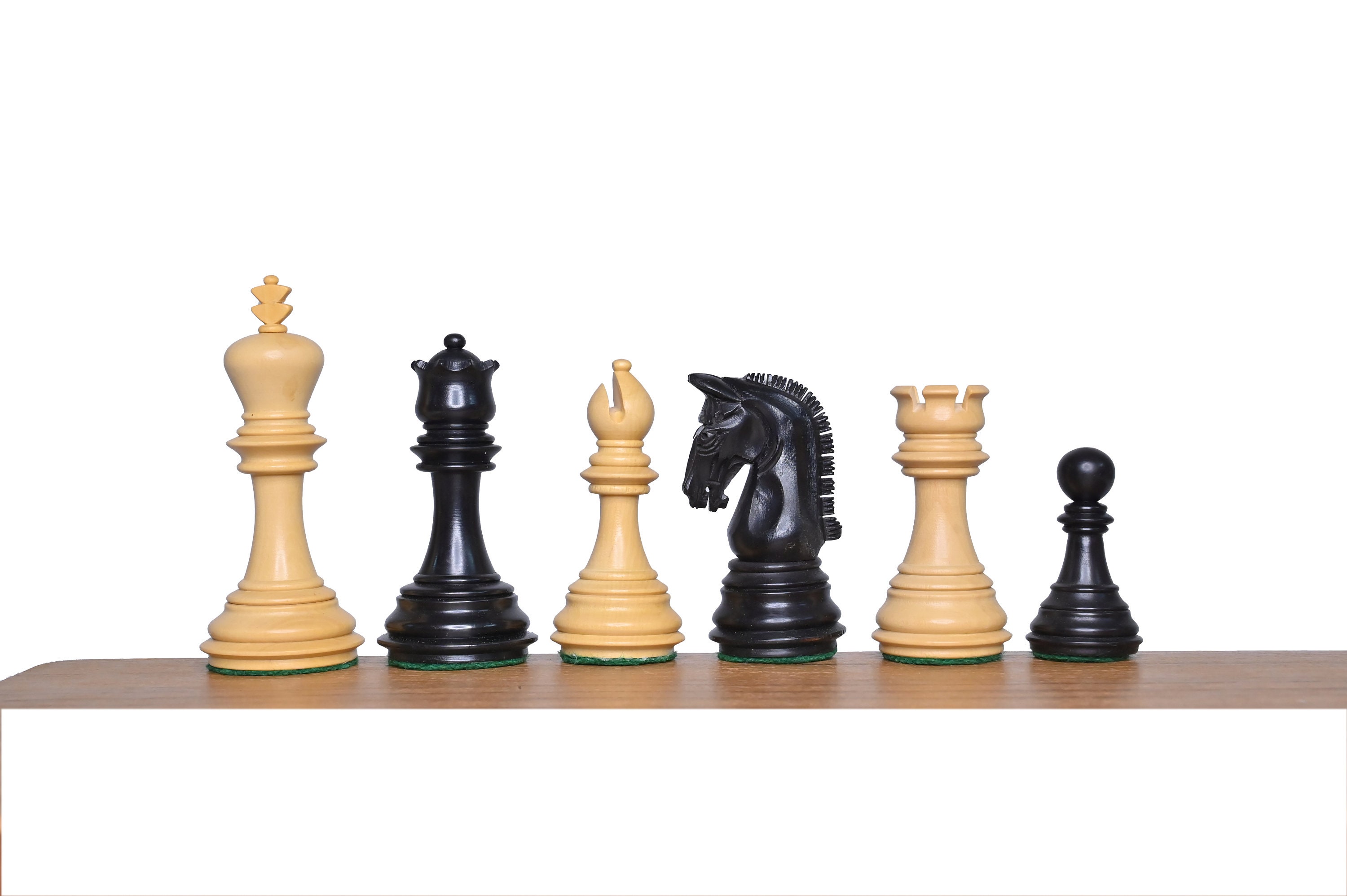 3.7" Imperial Staunton Chess Set | Luxury Chess Pieces Only | Double ...