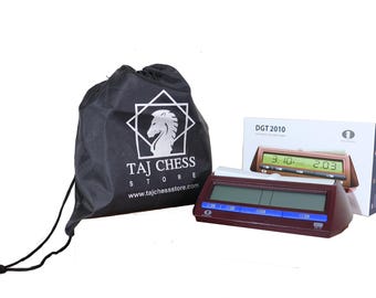 DGT 2010 The Official FIDE Chess Clock With Storage Bag