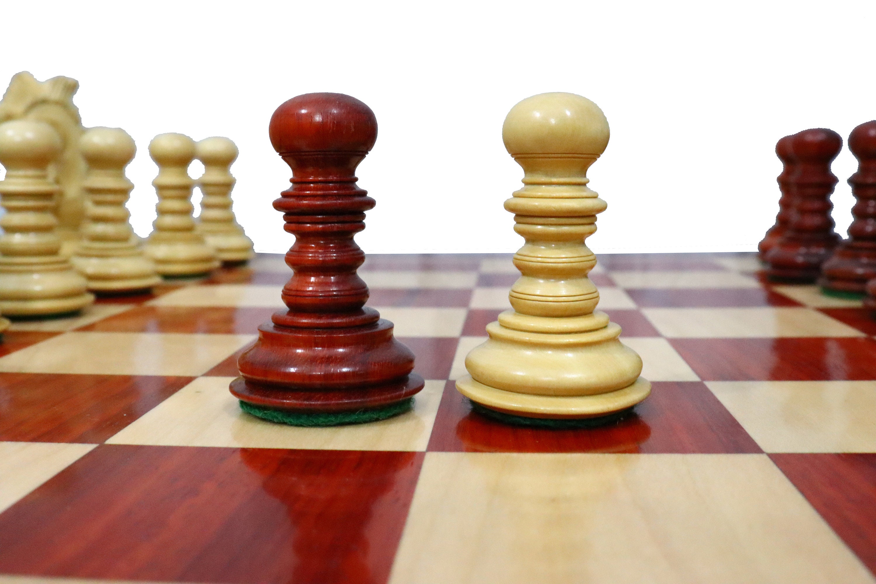 Shop for St. Petersburg Luxury Artisan Chess Set with Wooden Board.