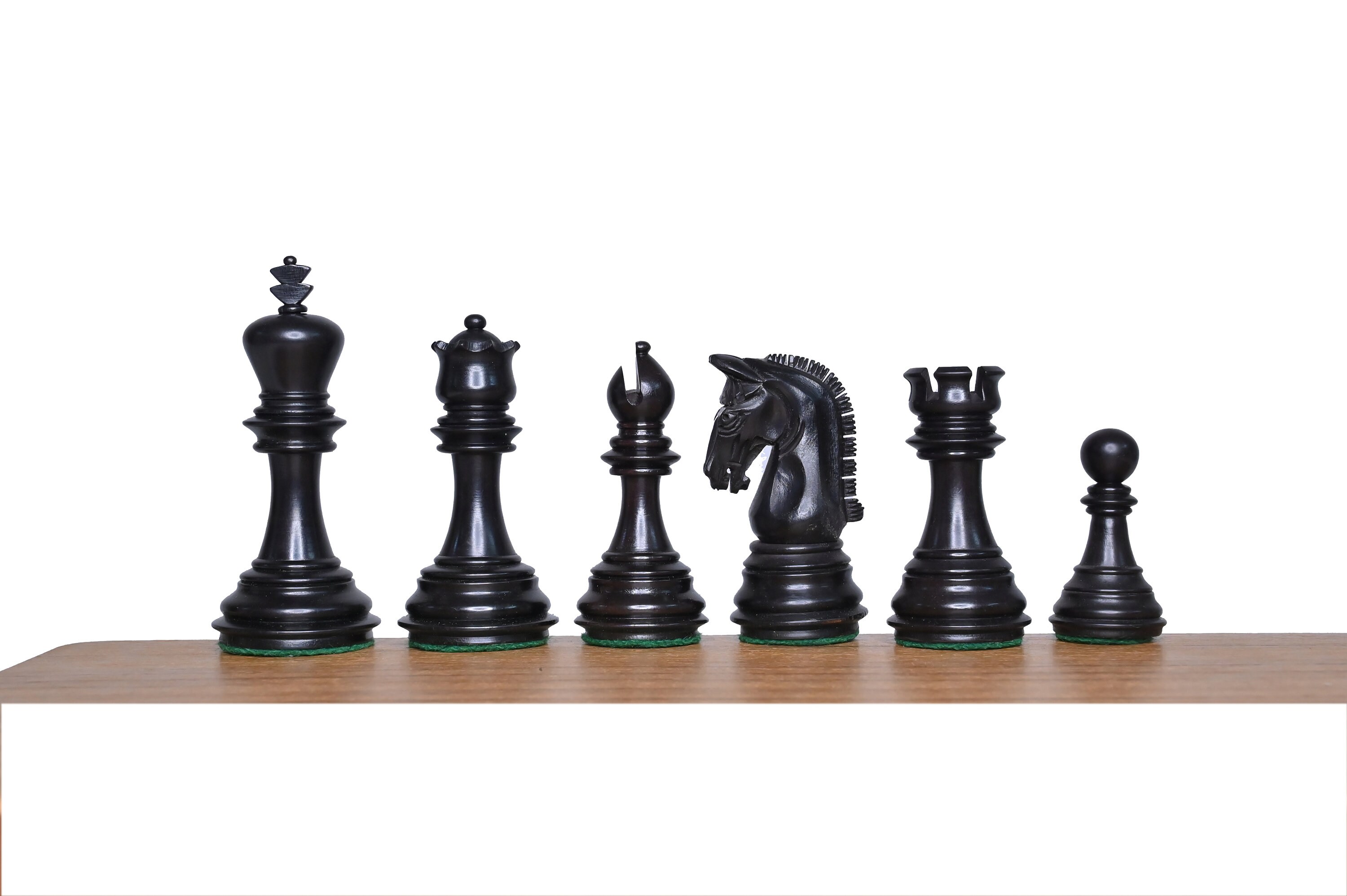 3.7" Imperial Staunton Chess Set | Luxury Chess Pieces Only | Double ...