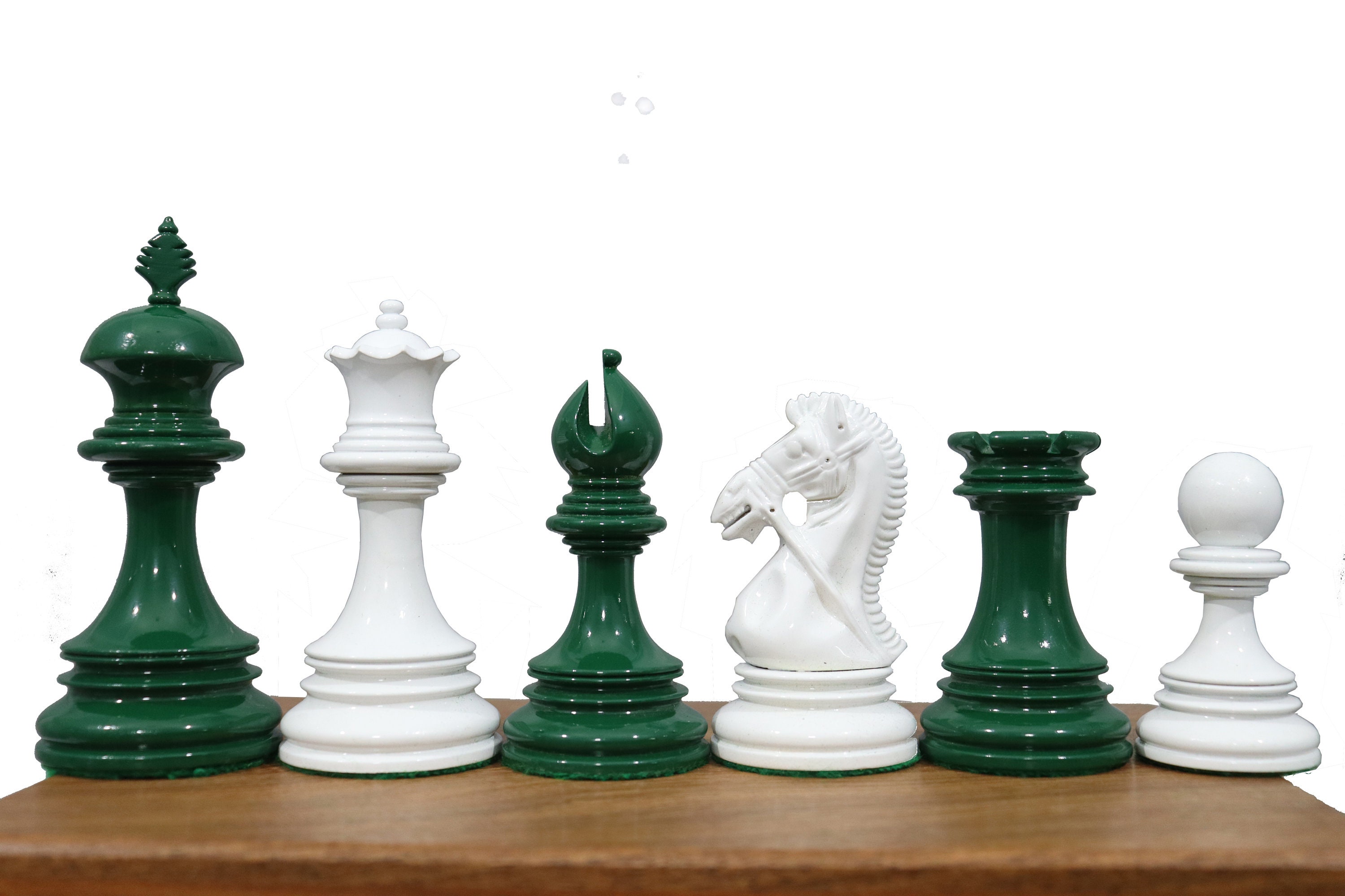 Chess Pieces - 3.75 American Black/Boxwood French Knight Chess Pieces –  WorldWise Imports