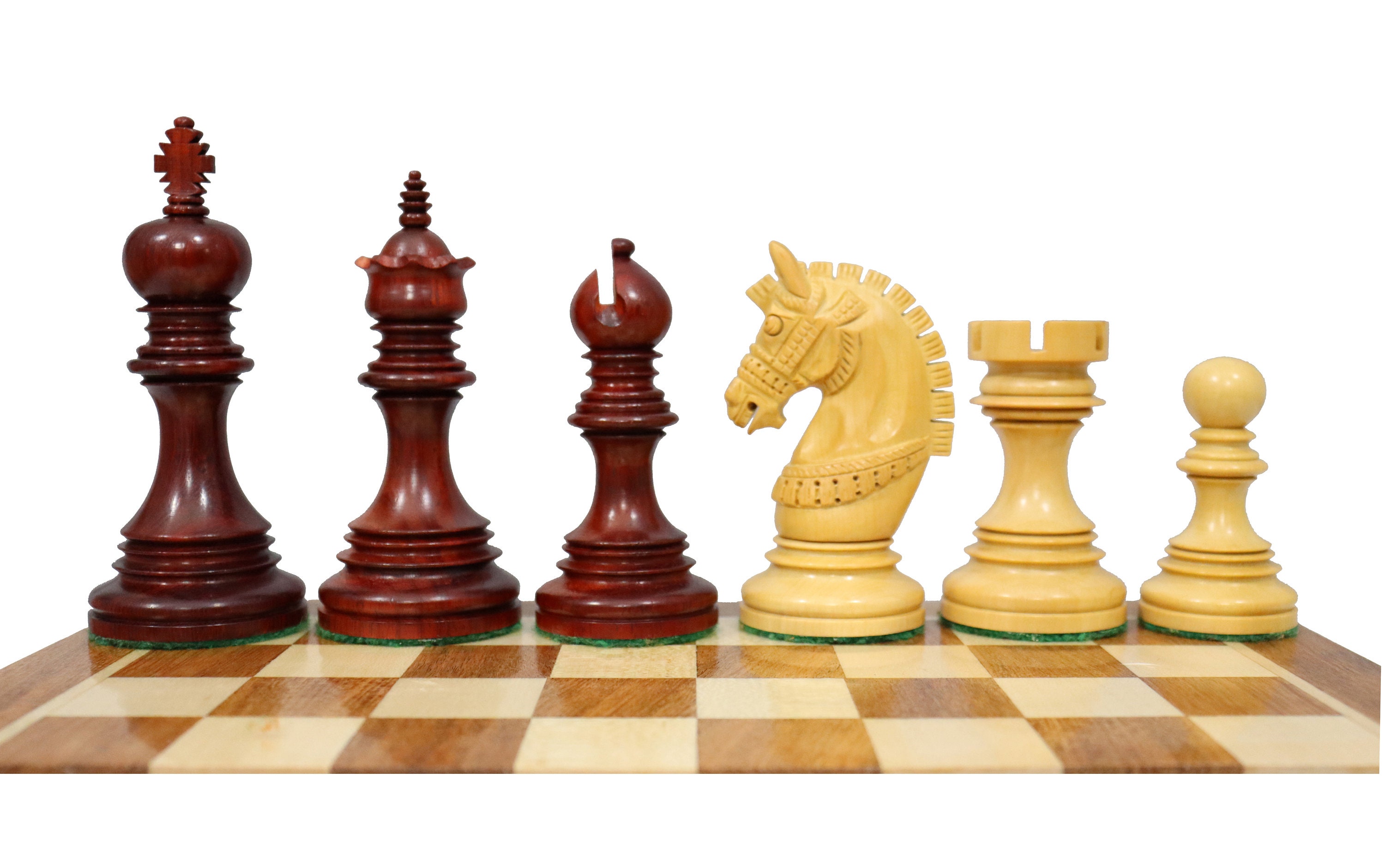 Shop for St. Petersburg Luxury Artisan Chess Set with Wooden Board.