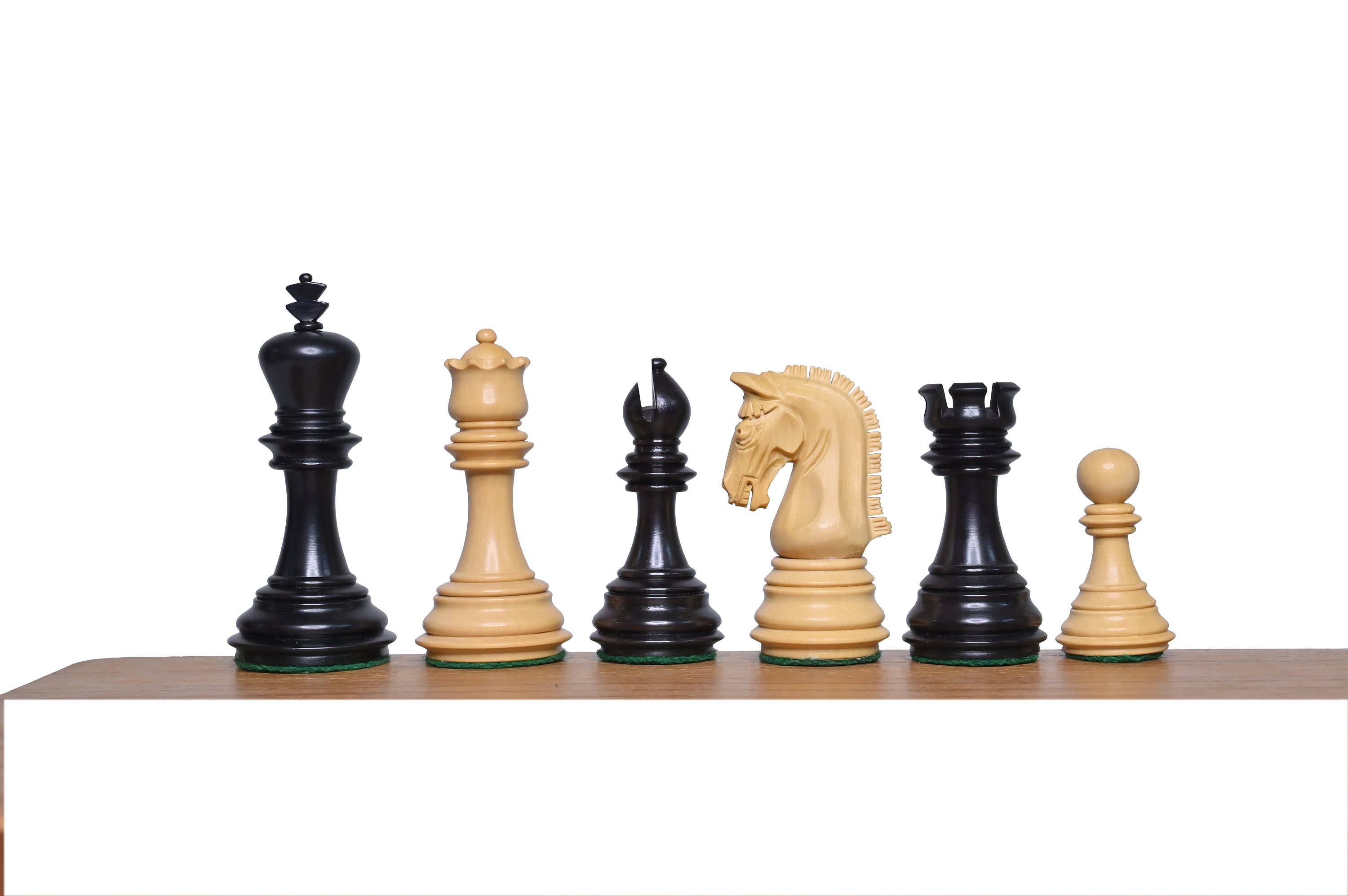 3.7" Imperial Staunton Chess Set | Luxury Chess Pieces Only | Double ...