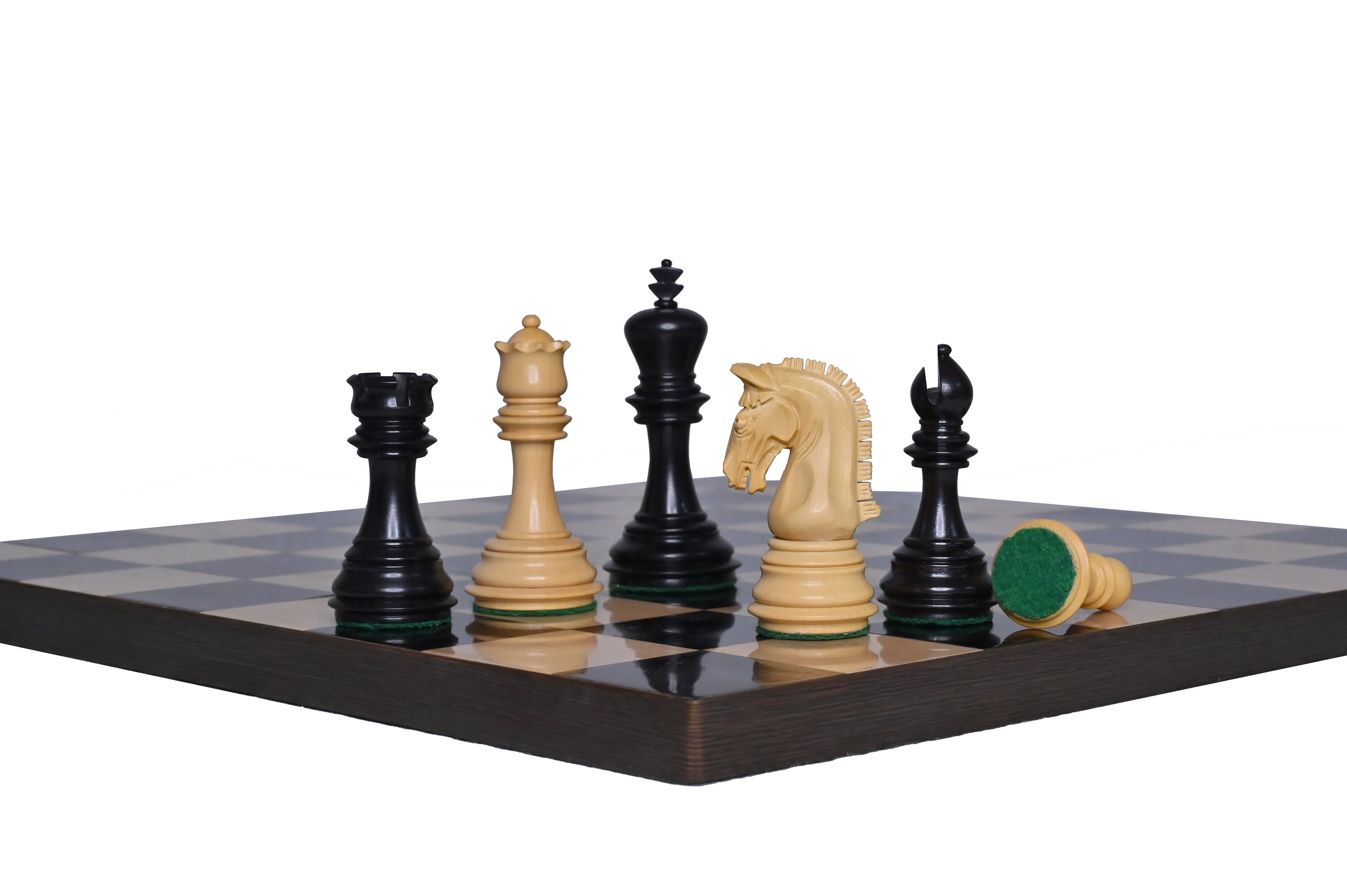 3.7" Imperial Staunton Chess Set | Luxury Chess Pieces Only | Double ...