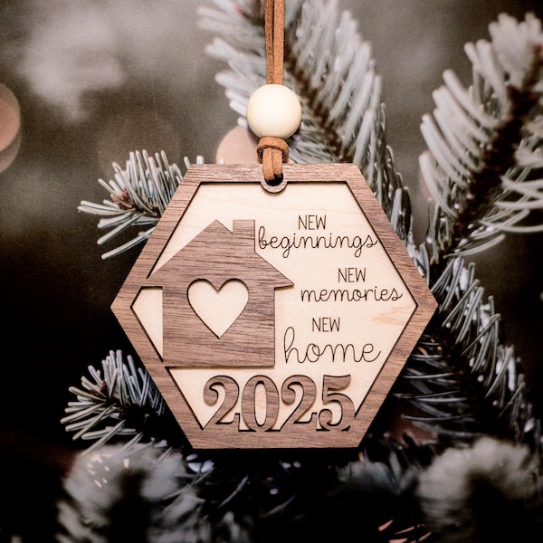 Adorno para el hogar nuevo, adorno navideño de 2026