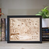 Red Rising Map Hyperion Map of Rising Solar System - Etsy
