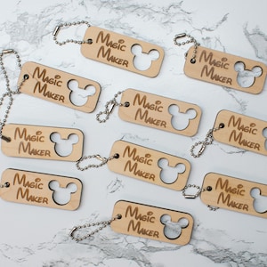 Lot de 10 porte-clés Magic Maker, idée cadeau pour les acteurs