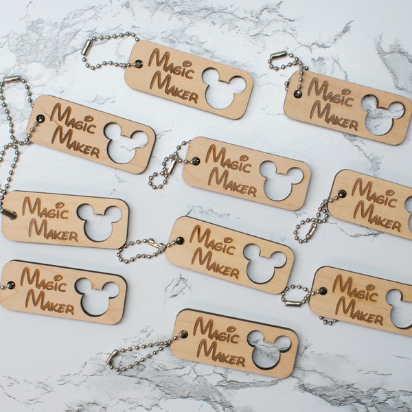 Magic Maker Keychain, Set of 10, Cast Member Gift Idea