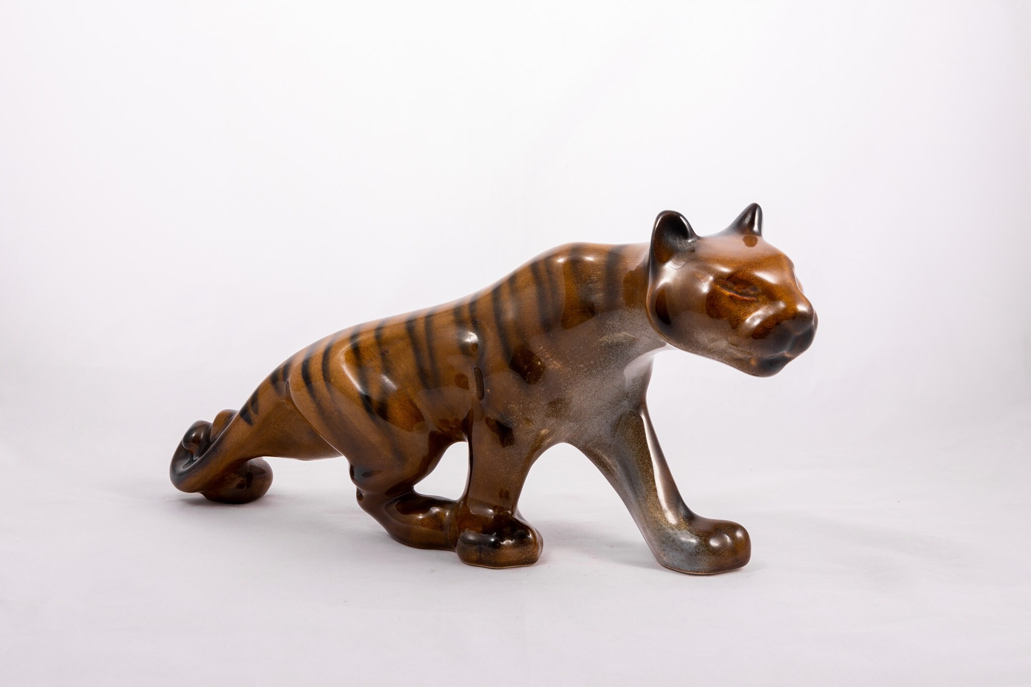 Royal dux tiger - Etsy 日本