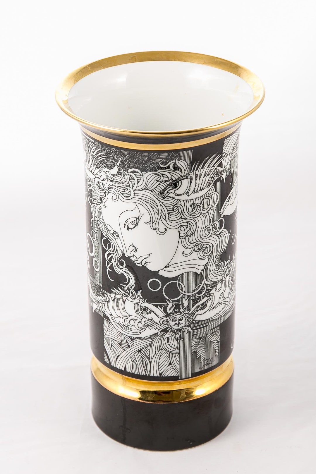 エンドレ・サーズのアドリア ヴィンテージ ホロハザ花瓶 90 年代ハンガリー製 il_1080xN.2485786770_ibza.jpg