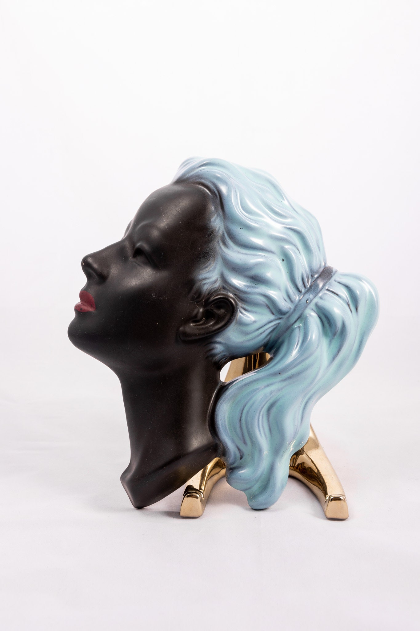 Lady Wall Mask - Albert Strunz 1958 - Cortendorf Ceramics