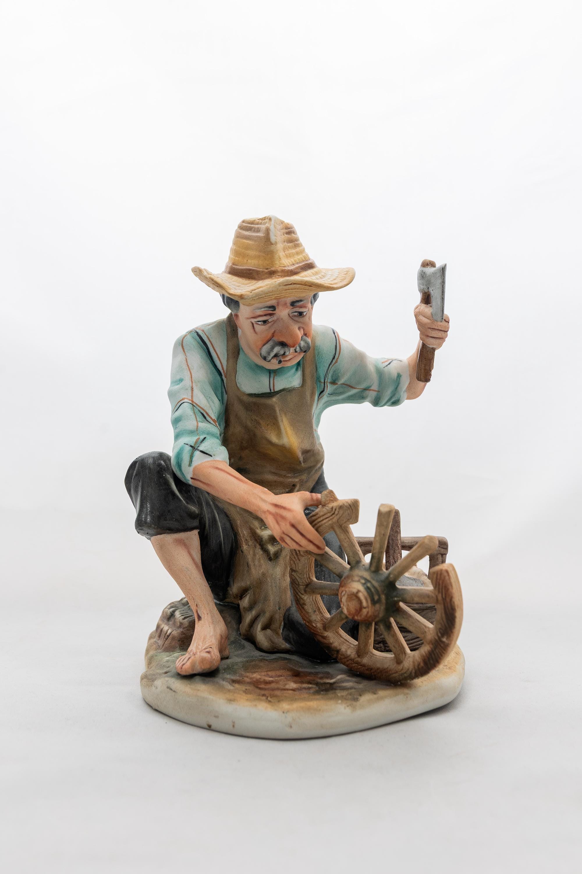 Capodimonte old man - Etsy 日本