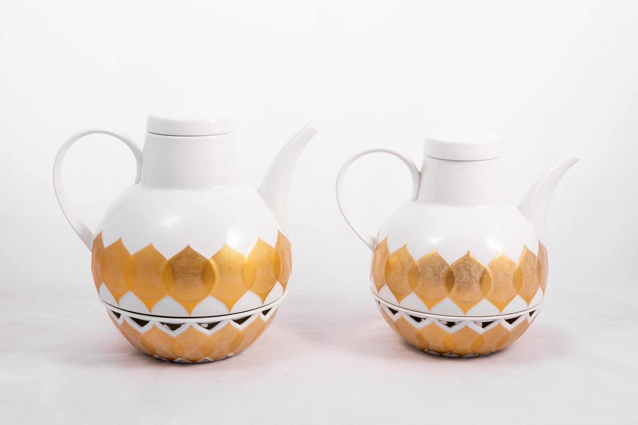 Golden Lotus - by Bjorn Wiinblad for Rosenthal Germany - Luxury 12