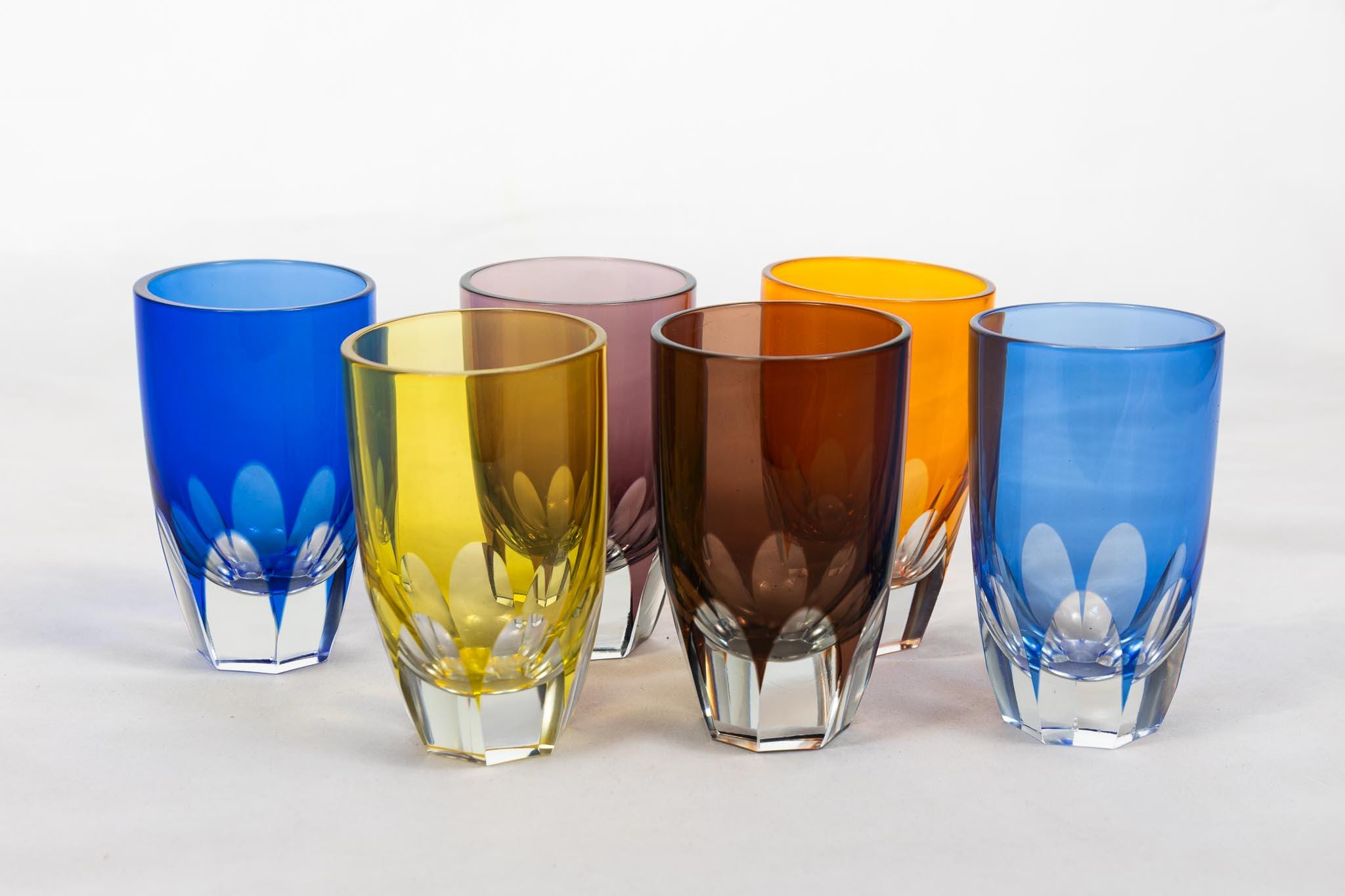 Service de Douze Verres Moser Lady Hamilton - IB08343