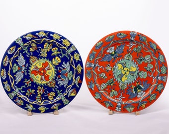 Bopla! xl Evolution - Vintage maxi decorative serving plate - Langenthal - Colorful abstract motifs - From the '90s - Made in Switzerland