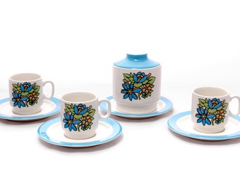 ヴィンテージ リューデスハイマー カフェ コーヒー セット 2