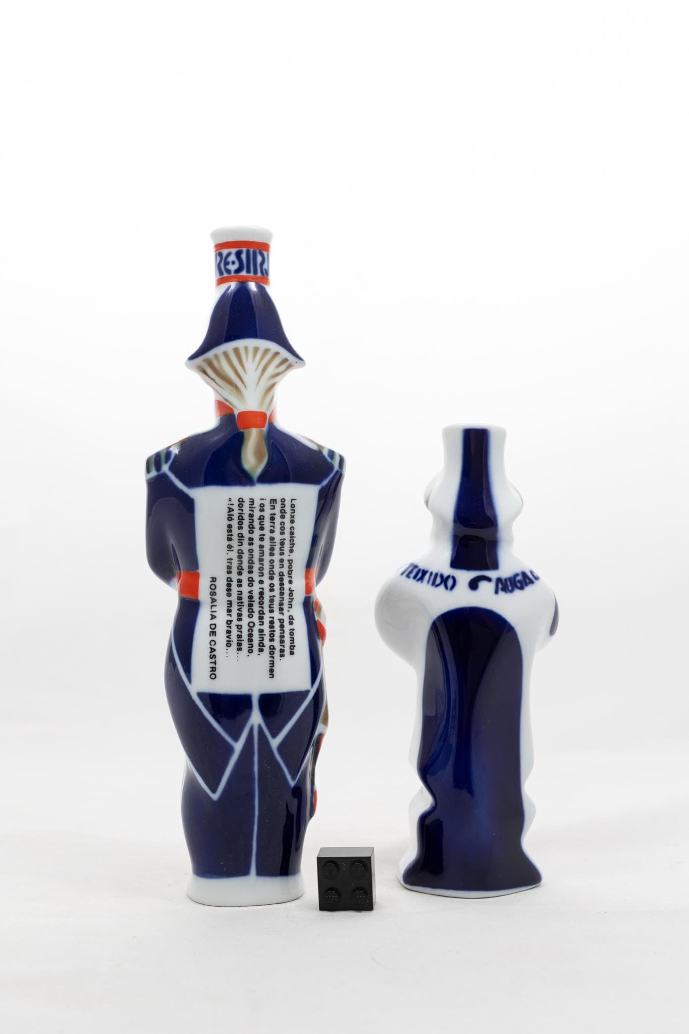 工芸品 SARGADELOS Flasks - Sargadelos Vintage Porcelain - San Andres Teixido