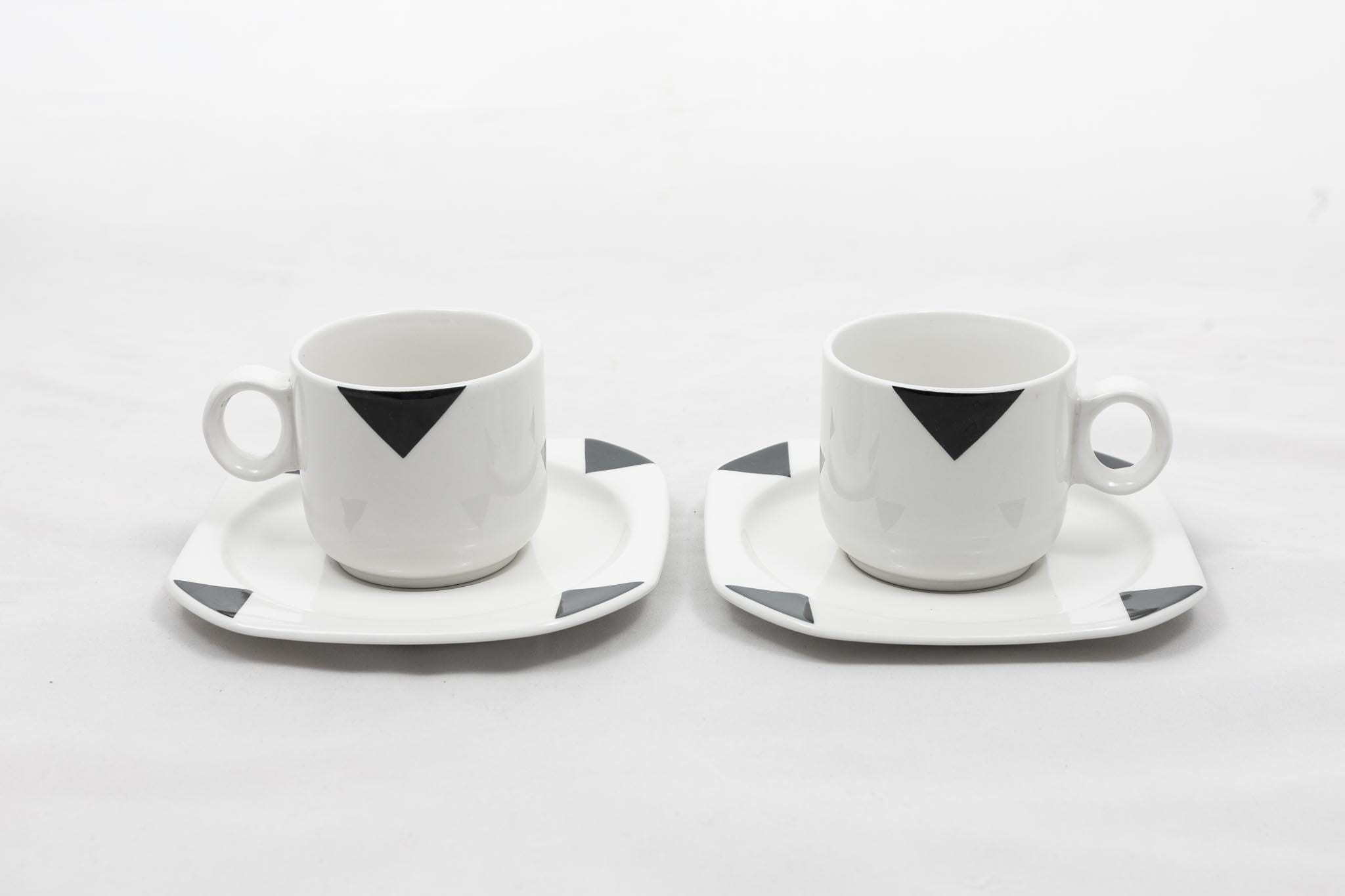 Black & White Cubic - by Sung G. Suez - IKEA Porcelain - Coffee