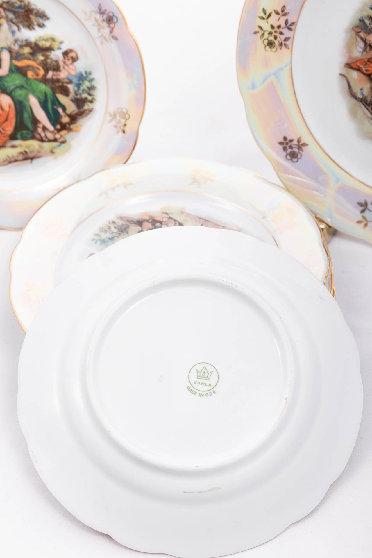 Madonna by Kahla - Vintage Pastry Serving Plate Set - Ornamental