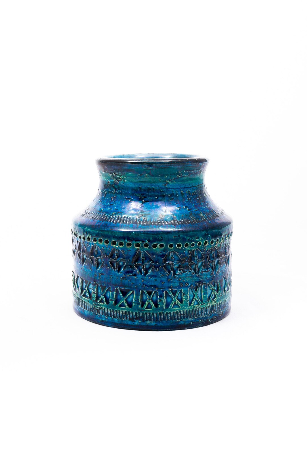 リミニブルー 花瓶  イタリア Bitossi Ceramiche】ビトッシ チェラミケ Rimini Blu