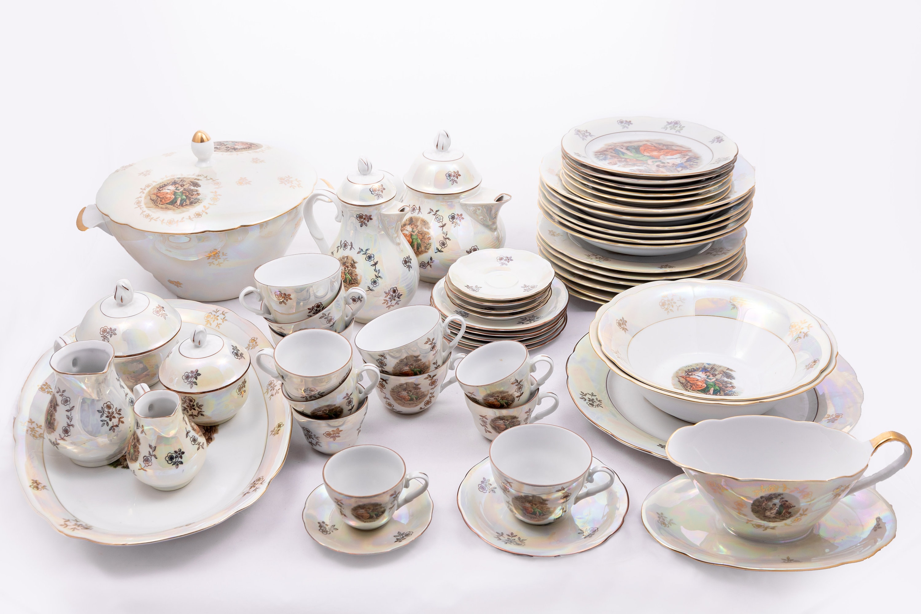 Madonna by Kahla - Vintage Plate Service Set - Tea Coffee Set