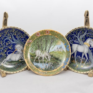 Hutschenreuther Unicorn Plates - Etsy Canada