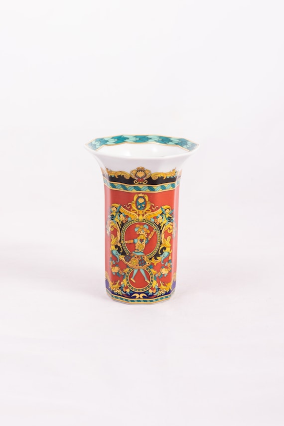 Le Roi Soleil - Versace X Rosenthal - Small Porcelain Vase - Exclusive  Limited Edition - Versace Milano - Gianni Versace - Etsy Australia