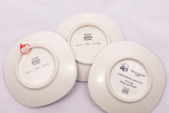 Flora Botanica - Arabia Finland - Small Porcelain Plate Set