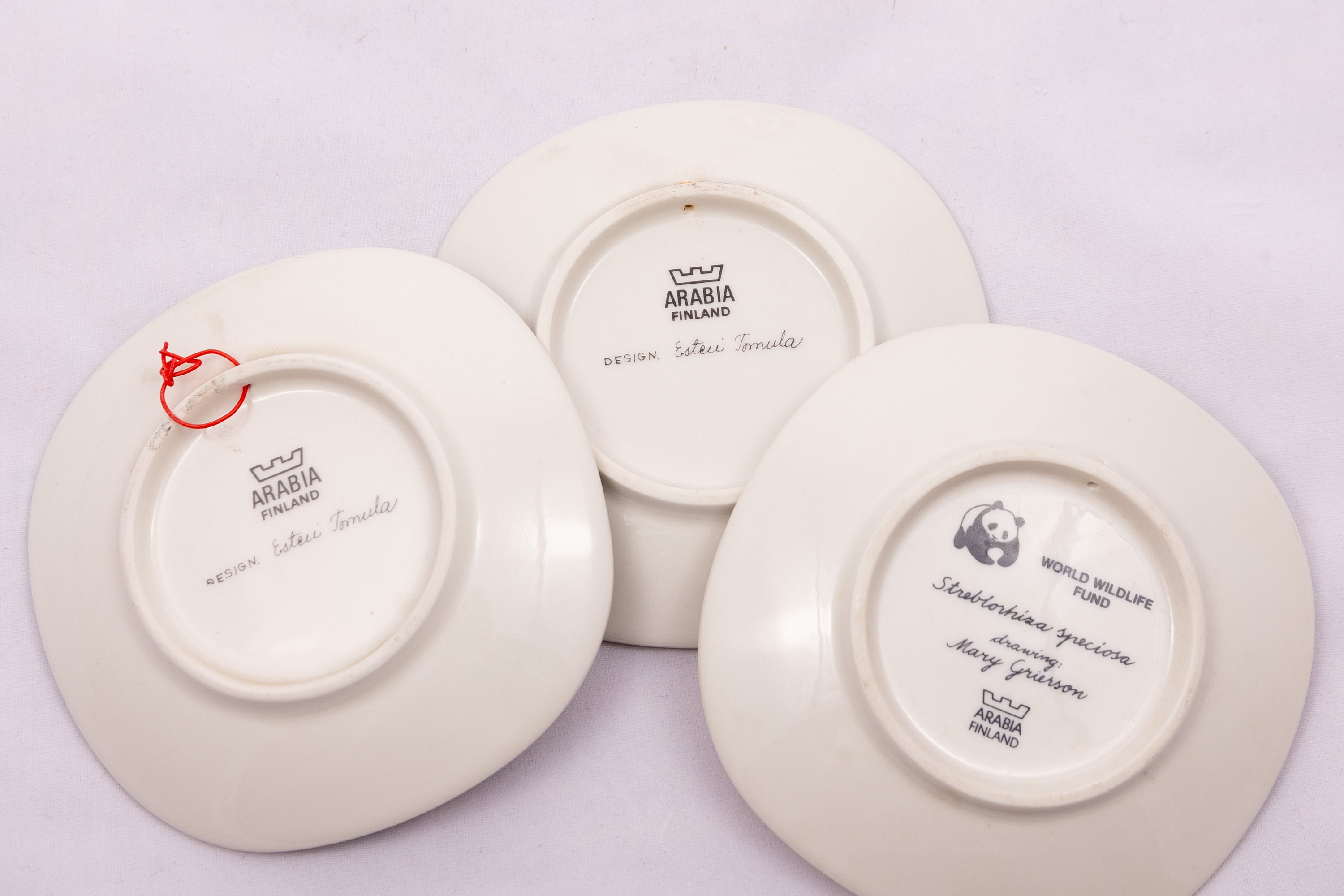 Flora Botanica - Arabia Finland - Small Porcelain Plate Set
