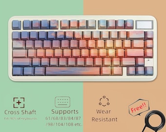 Artisan keycap 2個セット Amazon.com: KPREPUBLIC XDA V2 Gentleman Set Dye Sub Keycap