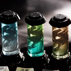 Capuchons de touches d&#39;Halloween monstre, capuchon de touche en résine transparente, capuchon de touche ESC anime, capuchon de touche de clavier de jeu fait main, cadeau d&#39;anniversaire pour petit ami