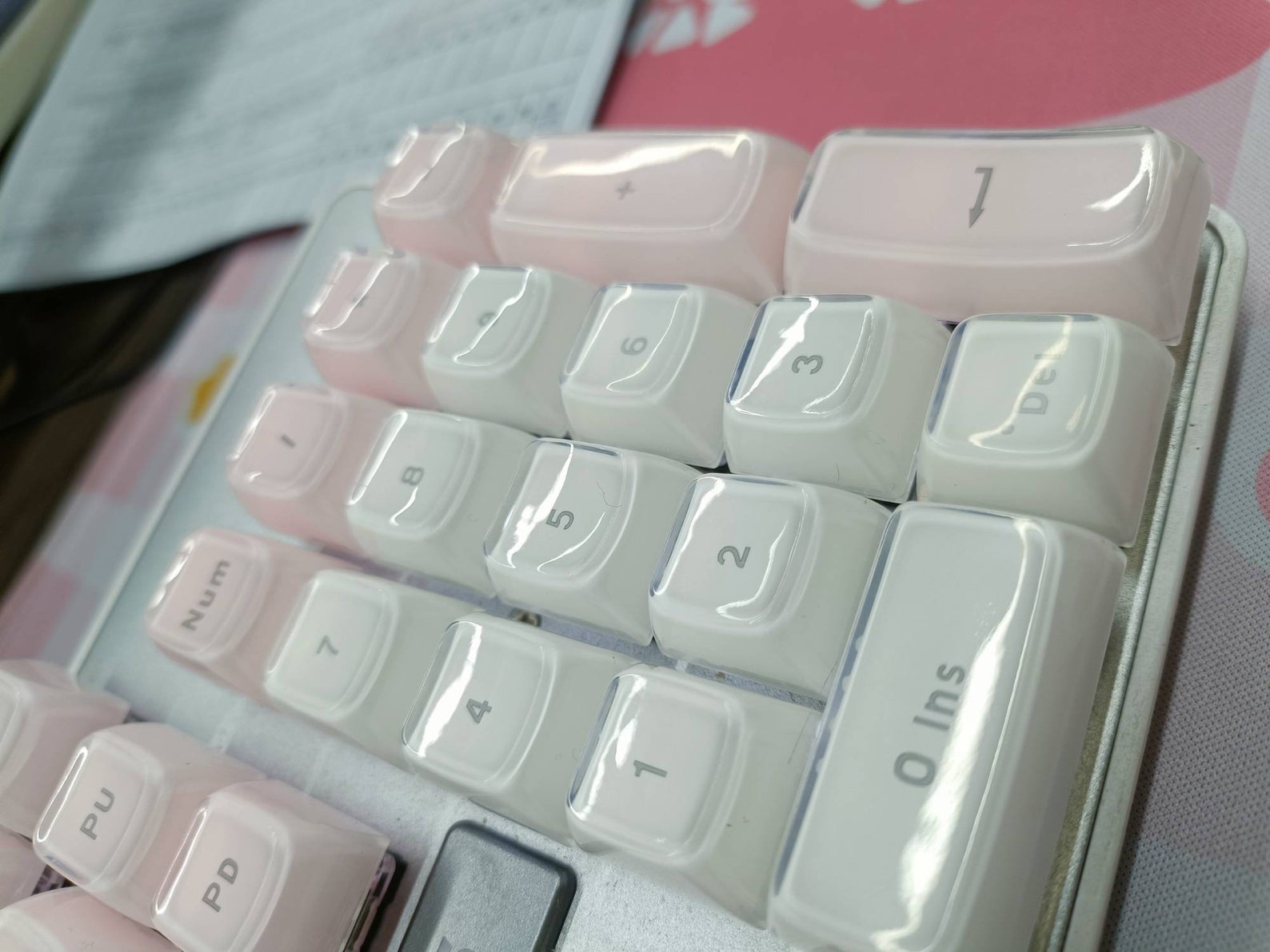 Transparent Jelly Keycaps Set Mechanical Keyboard Keycaps Etsy